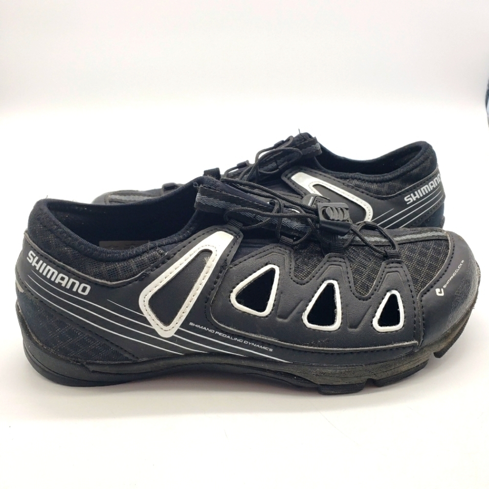 𝅺shimano Men EU 38 US 5.2 Black Biking Shoes CT46LW